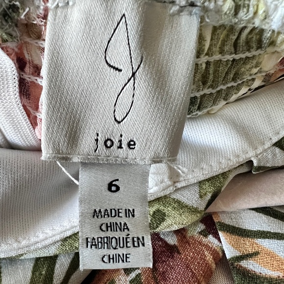 Joie Women’s Floral Multicolor Sleeveless Maxi Dress‎ Size 6 Summer Parties - Picture 7 of 7